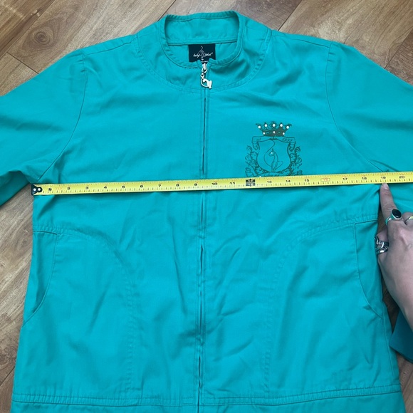 Vintage Baby Phat Lightweight Green Jacket Size Small - Picture 4 of 9